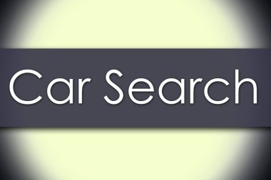 Araba arama - iş kavramı ile metin