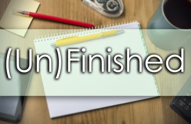 (Un)Bitmiş - metin ile iş kavramı