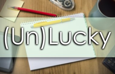 (Un)Lucky - metin ile iş kavramı