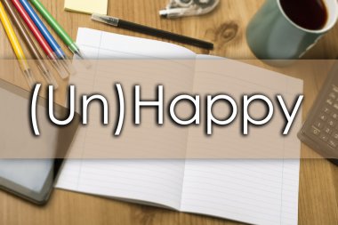 (Un)Happy - metin ile iş kavramı