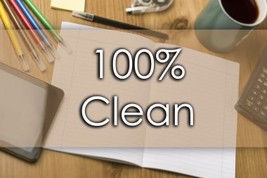 %100 temizlik - metin ile iş kavramı