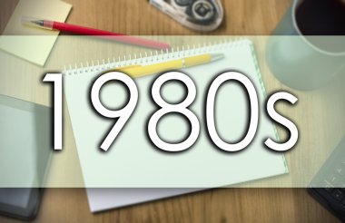 1980'lerde - iş kavramı ile metin