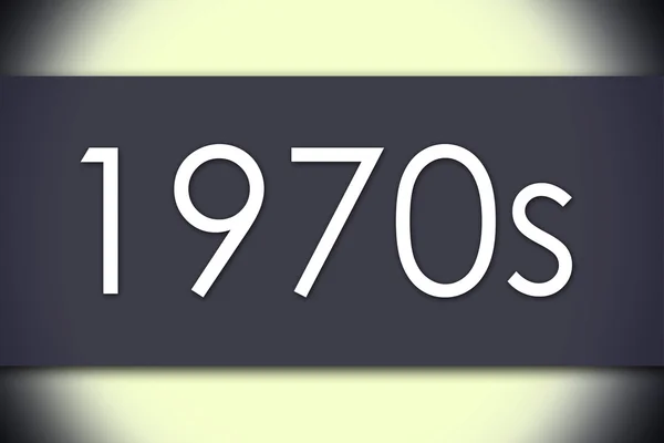 1970 年代 - 本文事業コンセプト — ストック写真