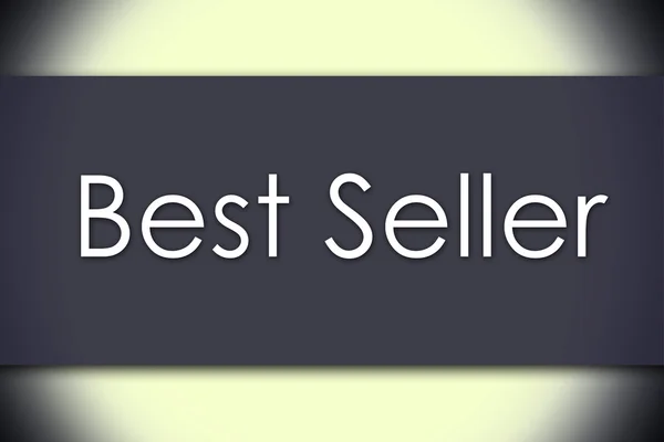 Best Seller - concepto de negocio con texto — Foto de Stock
