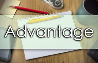 Avantaj - metin ile iş kavramı