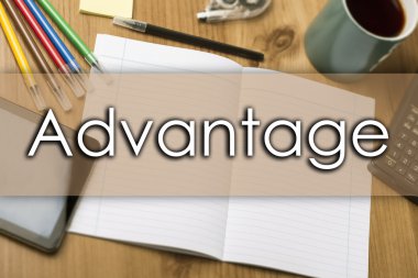 Avantaj - metin ile iş kavramı