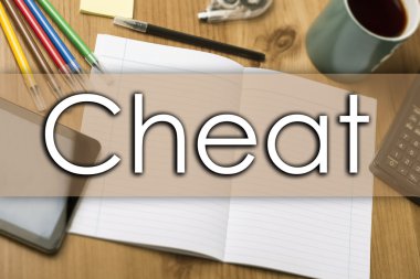 Hile - metin ile iş kavramı