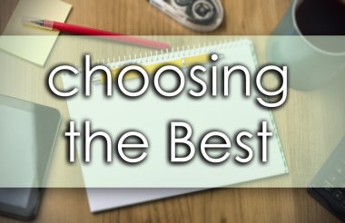 En iyi - iş kavramı ile metin seçme