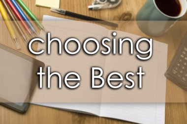 En iyi - iş kavramı ile metin seçme