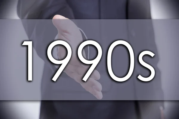 1990s - business concept with text — Stock Photo, Image