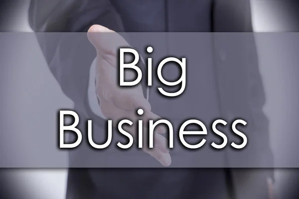 Big Business - бізнес-концепція з текстом — стокове фото