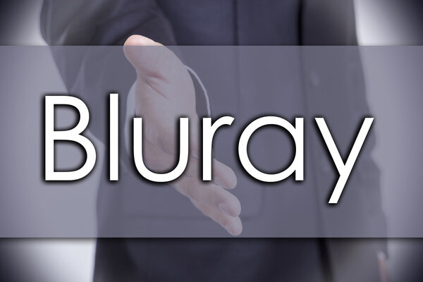 Bluray - business concept with text