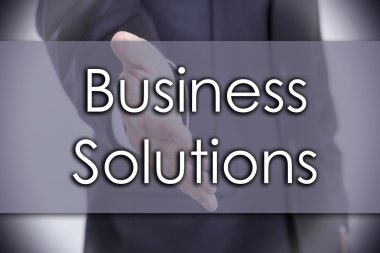 İş çözümleri - metin ile iş kavramı