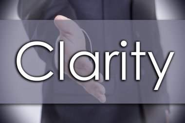 Açıklık - metin ile iş kavramı