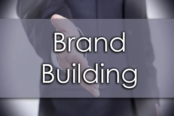 Brand Building - business concept with text — Stock Photo, Image