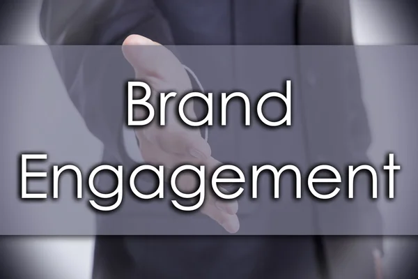 Brand Engagement - business concept with text — Stock Photo, Image