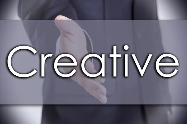 Creative - concetto di business con testo — Foto Stock