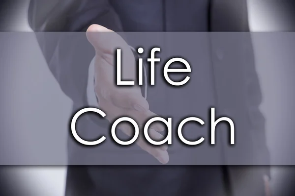Life Coach - επιχειρηματική ιδέα με το κείμενο — Φωτογραφία Αρχείου