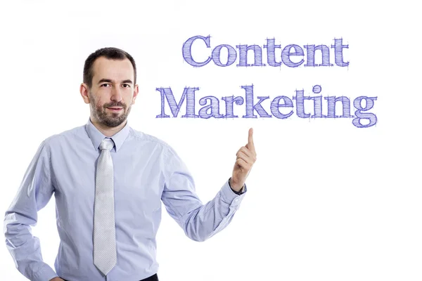 Content marketing — Stockfoto