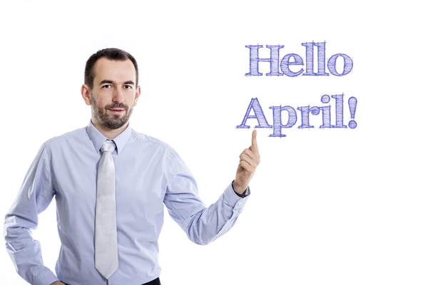 HELLO ABRIL — Foto de Stock