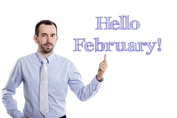 HELLO FEBRERO —  Fotos de Stock