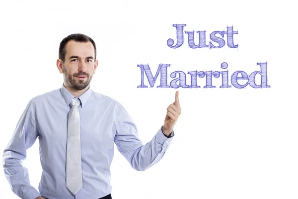 Just Married — Stock Photo, Image