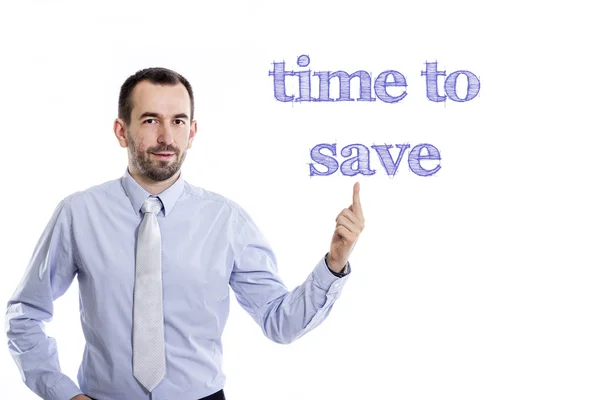 Time to save — Stock Photo, Image