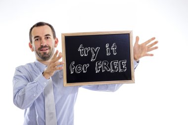 Denemek o için özgür