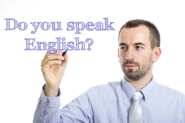 ¿Hablas inglés?? — Foto de Stock