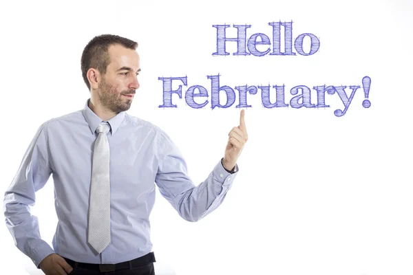 HELLO FEBRERO —  Fotos de Stock