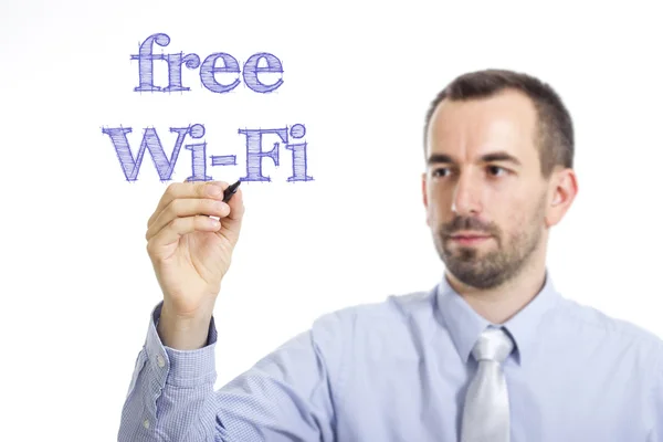 Wi-fi gratuito — Fotografia de Stock