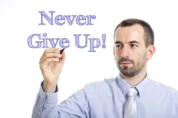 Nunca desista.! — Fotografia de Stock