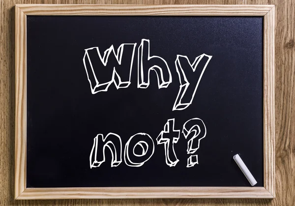 Why not? — Stock Photo, Image