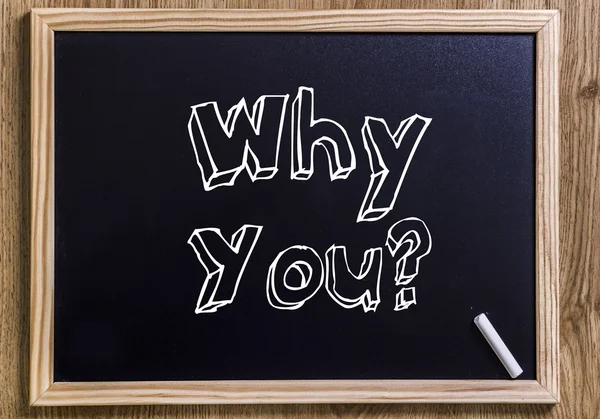 Why You? — Stock Photo, Image