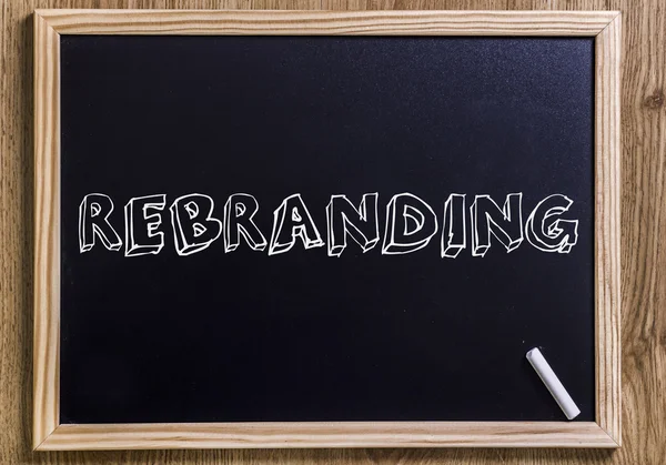 REBRANDING — Foto Stock