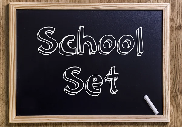 School set — Stockfoto