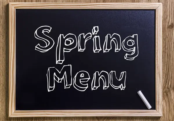 Wiosna menu — Zdjęcie stockowe
