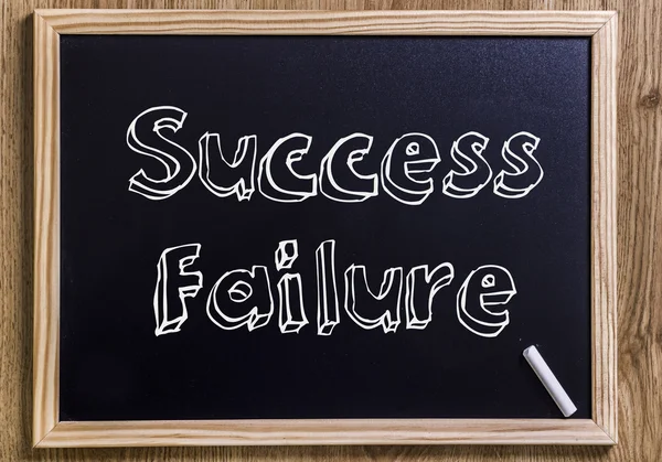 Επιτυχία αποτυχία — Φωτογραφία Αρχείου