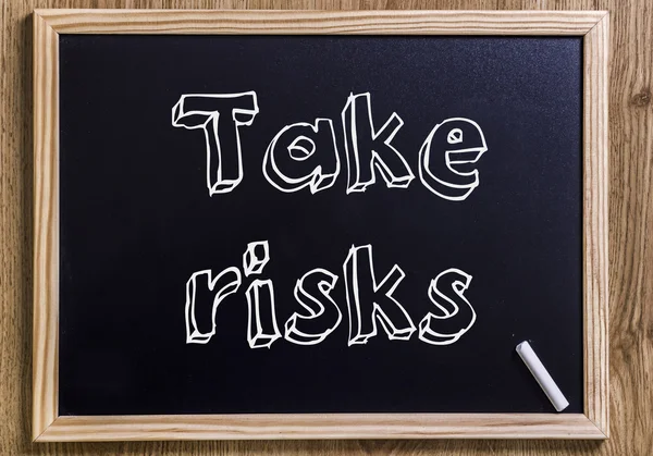 Take risks — Stok fotoğraf