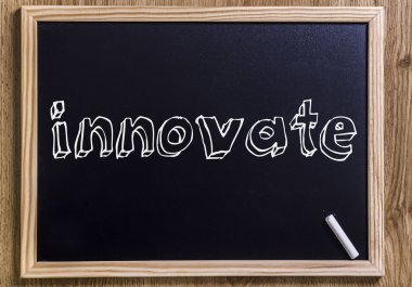 yenilik - anahatları belirlenmiş metin ile yeni yazı tahtası