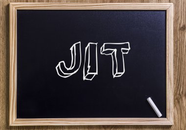 JIT - anahatları belirlenmiş metin ile yeni yazı tahtası