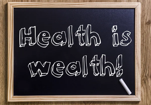Health is wealth!