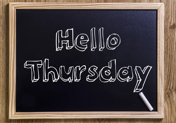 Hello Thursday — Stock Photo, Image