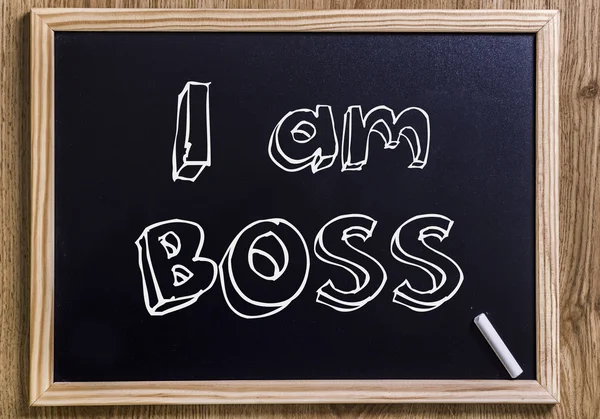 Eu sou a BOSS. — Fotografia de Stock