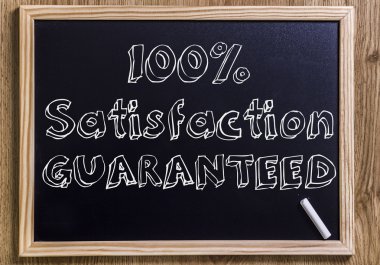 % 100 memnuniyet garantisi