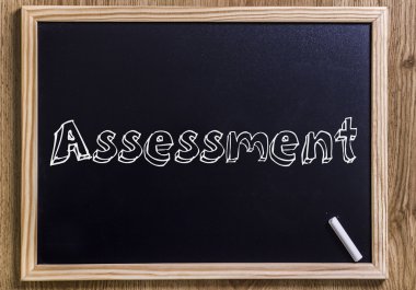 Değerlendirme - anahatları belirlenmiş metin ile yeni yazı tahtası