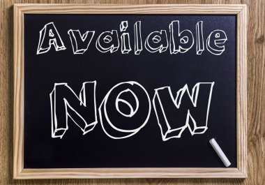 Elde edilebilir şimdi - yeni kara tahta ile özetlenen metin