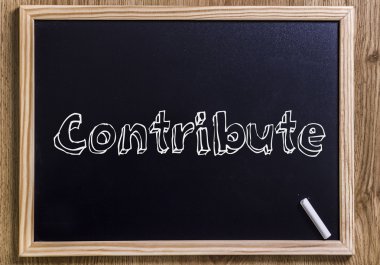 Katkıda - anahatları belirlenmiş metin ile yeni yazı tahtası