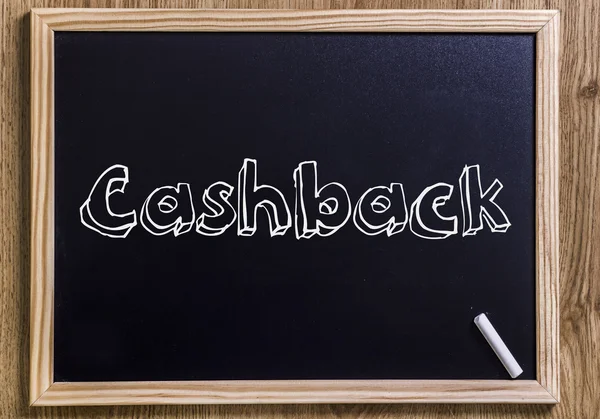 Cashback — Fotografia de Stock