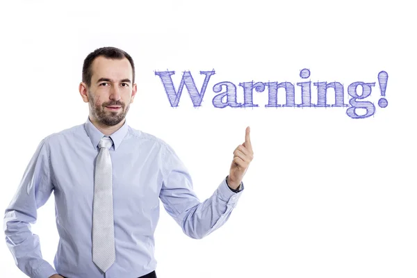 Warning! — Stock Photo, Image